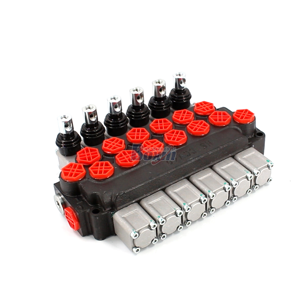 DCV40 Manual 6 Carreteis Válvula Direcional Monobloco