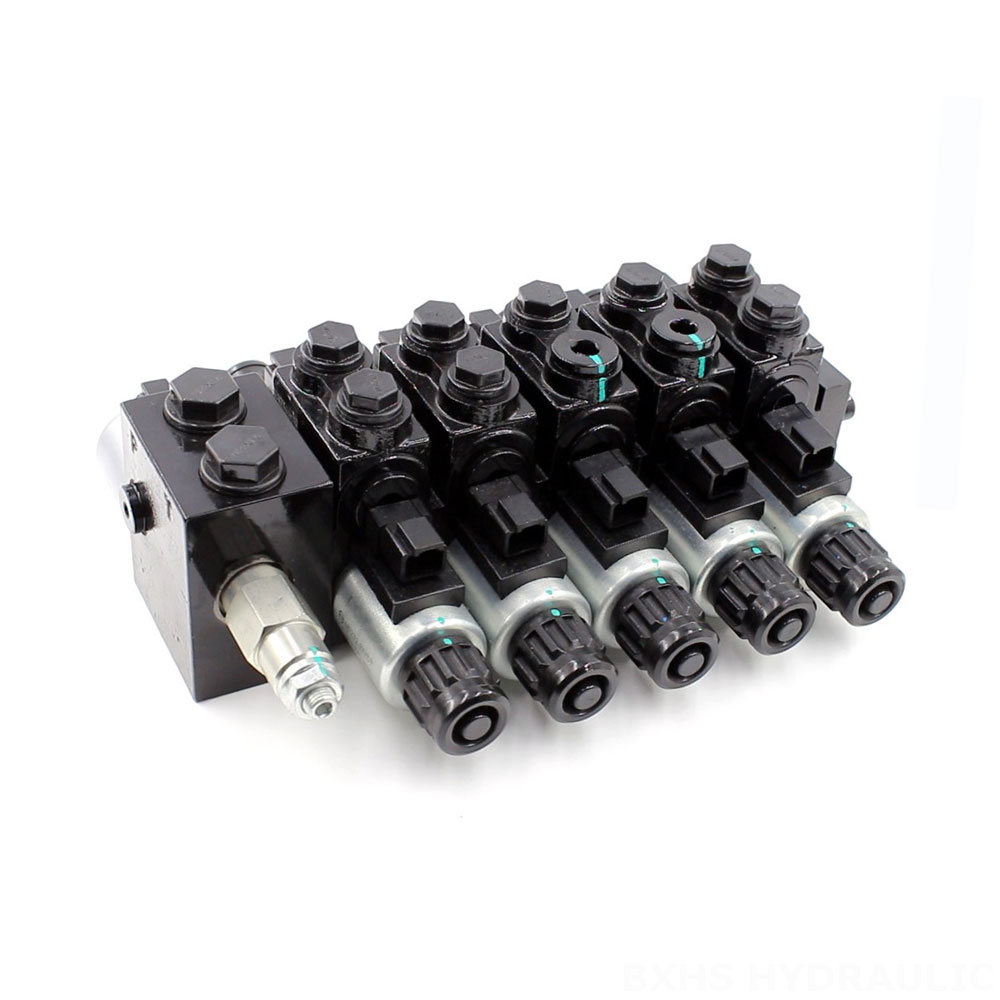 HDCF50 Solenoide 5 carretéis Válvula de controle solenóide image