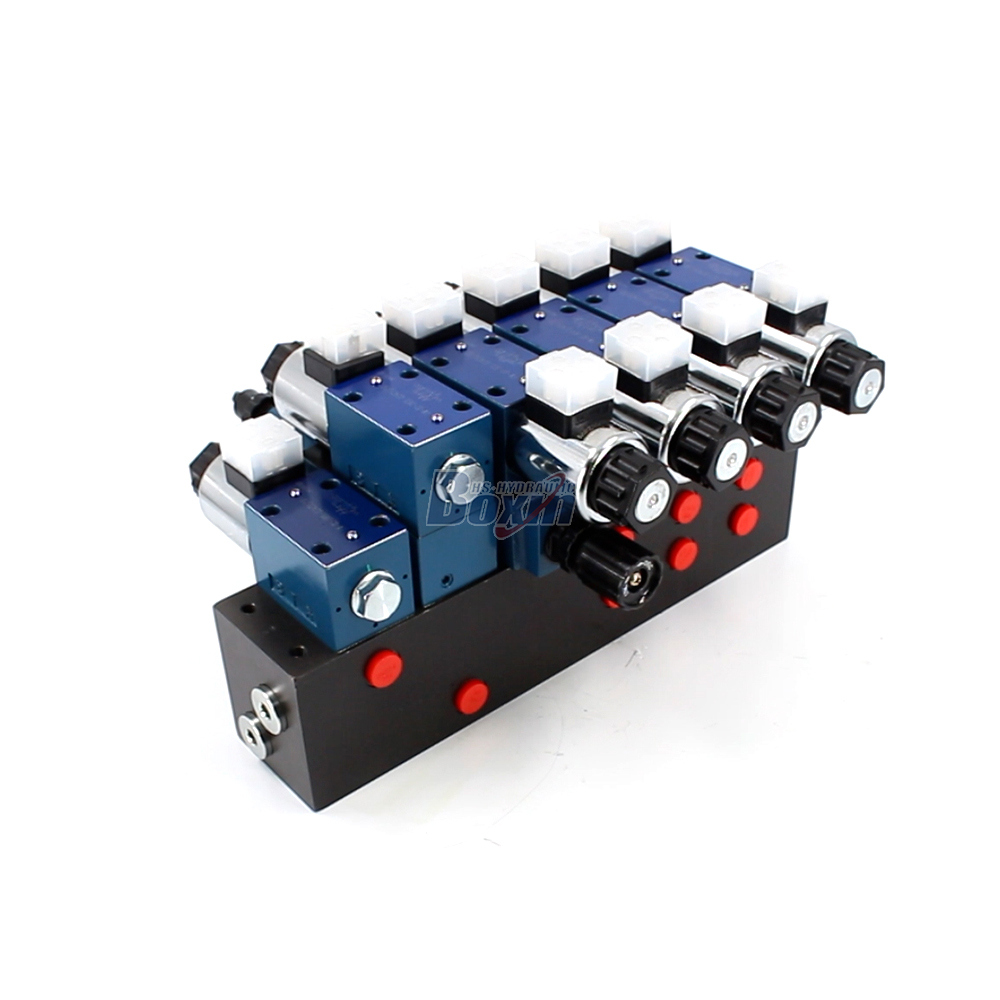HSBS06-6 Solenoide 6 Carreteis Válvula de controle solenóide image