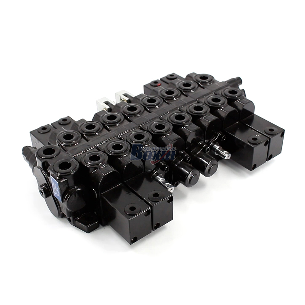 HSW50 Hidráulico e Manual 8 Carreteis Válvula Direcional Monobloco