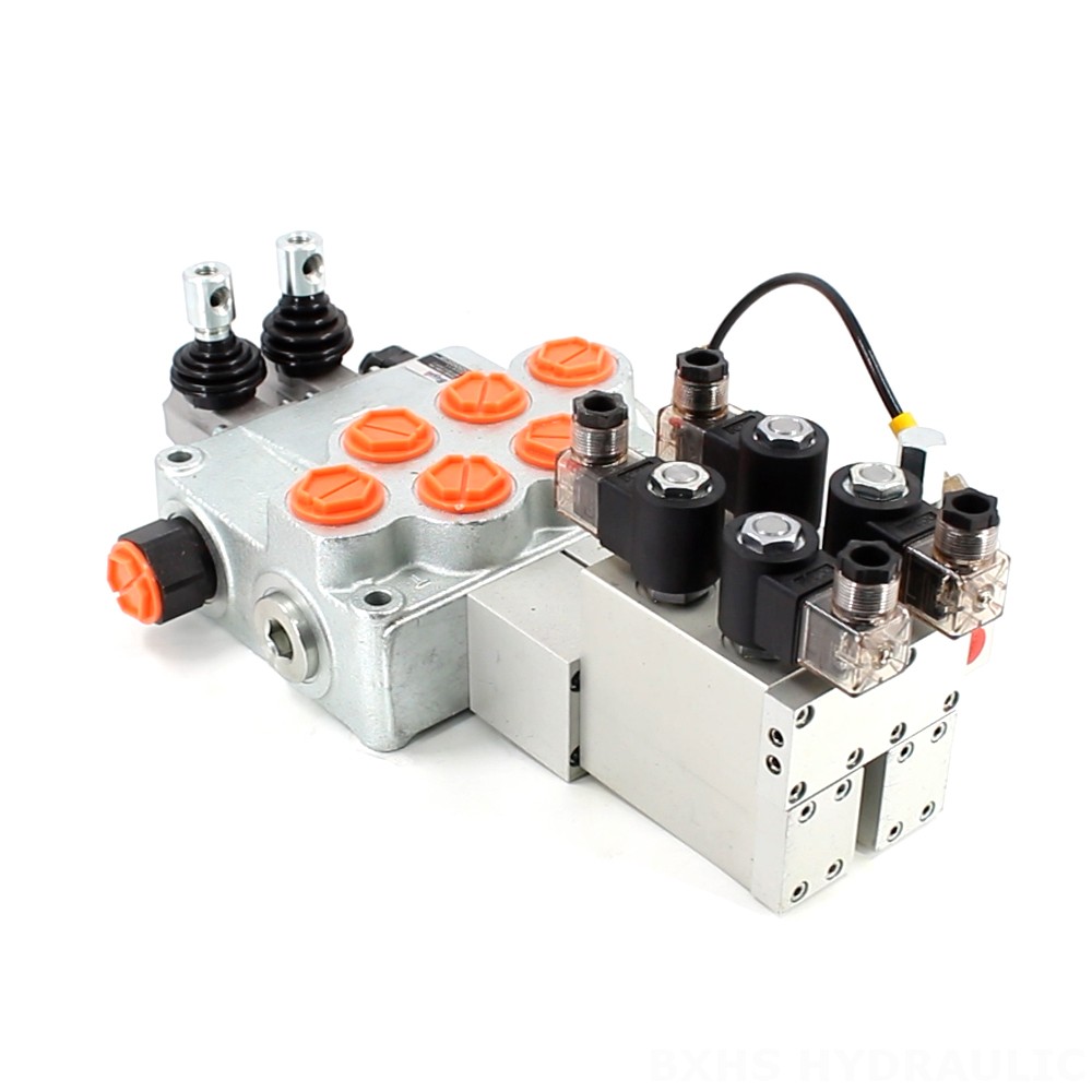SD18 Elétrico 2 carretéis Válvula Direcional Monobloco image