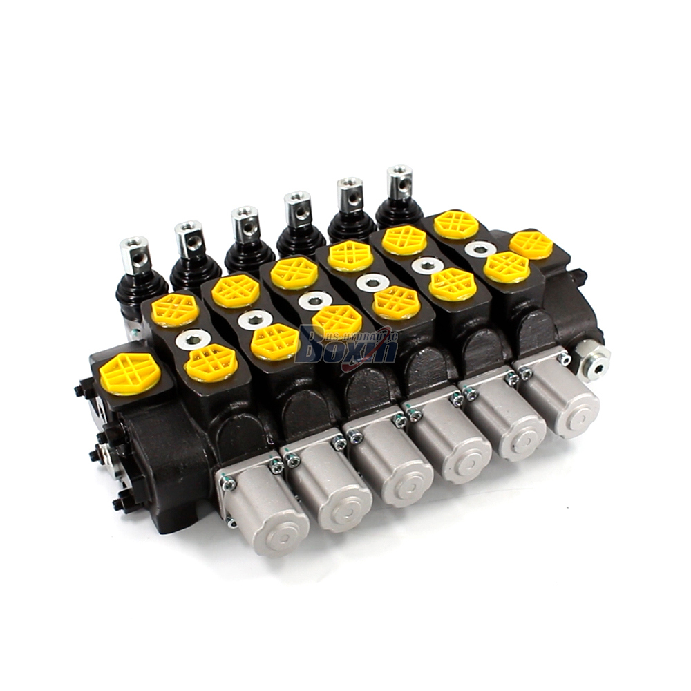 SD8 Manual 6 Carreteis Válvula direcional seccional
