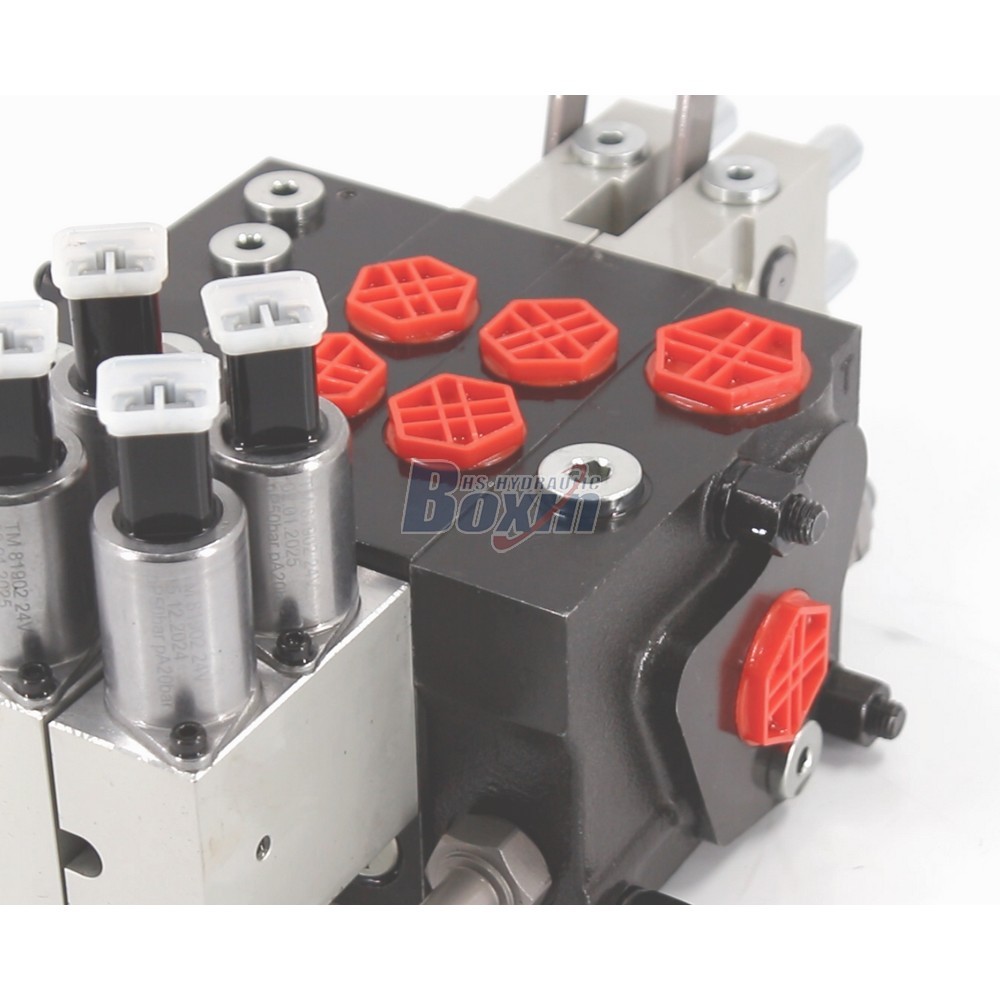 Industrial Grade HSDPX100DY-2 Electro-hydraulic Sectional Valve Supply detail image