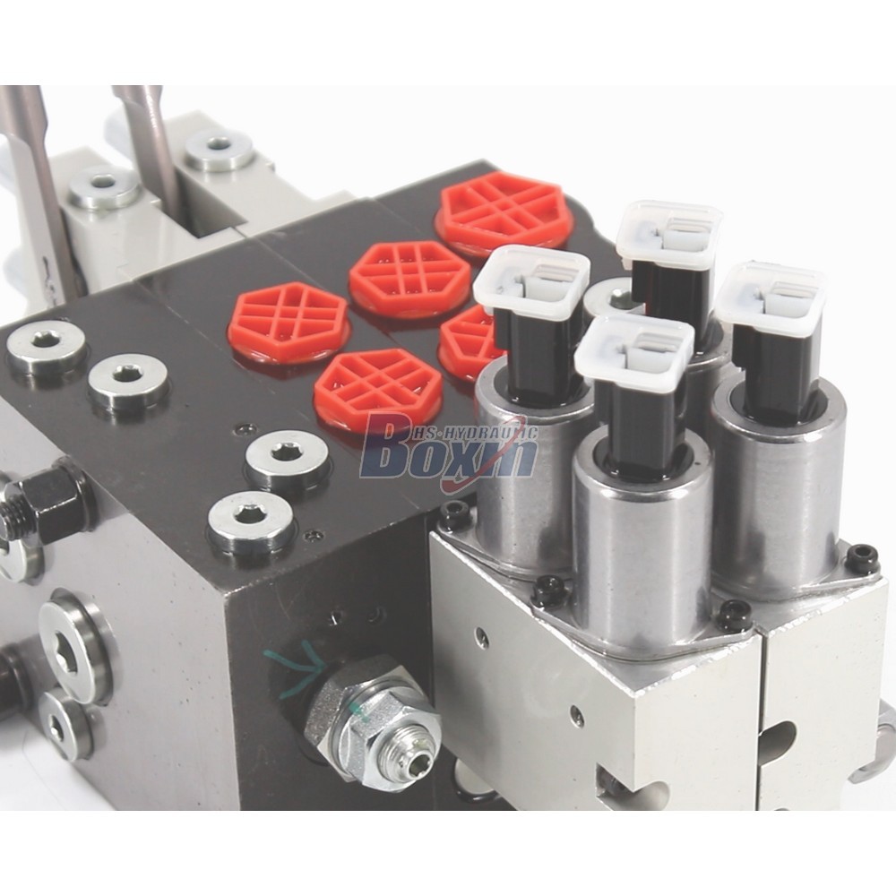 High Performance HSDPX100DY-2 2 Spool Hydraulic Directional Control Valve detail image