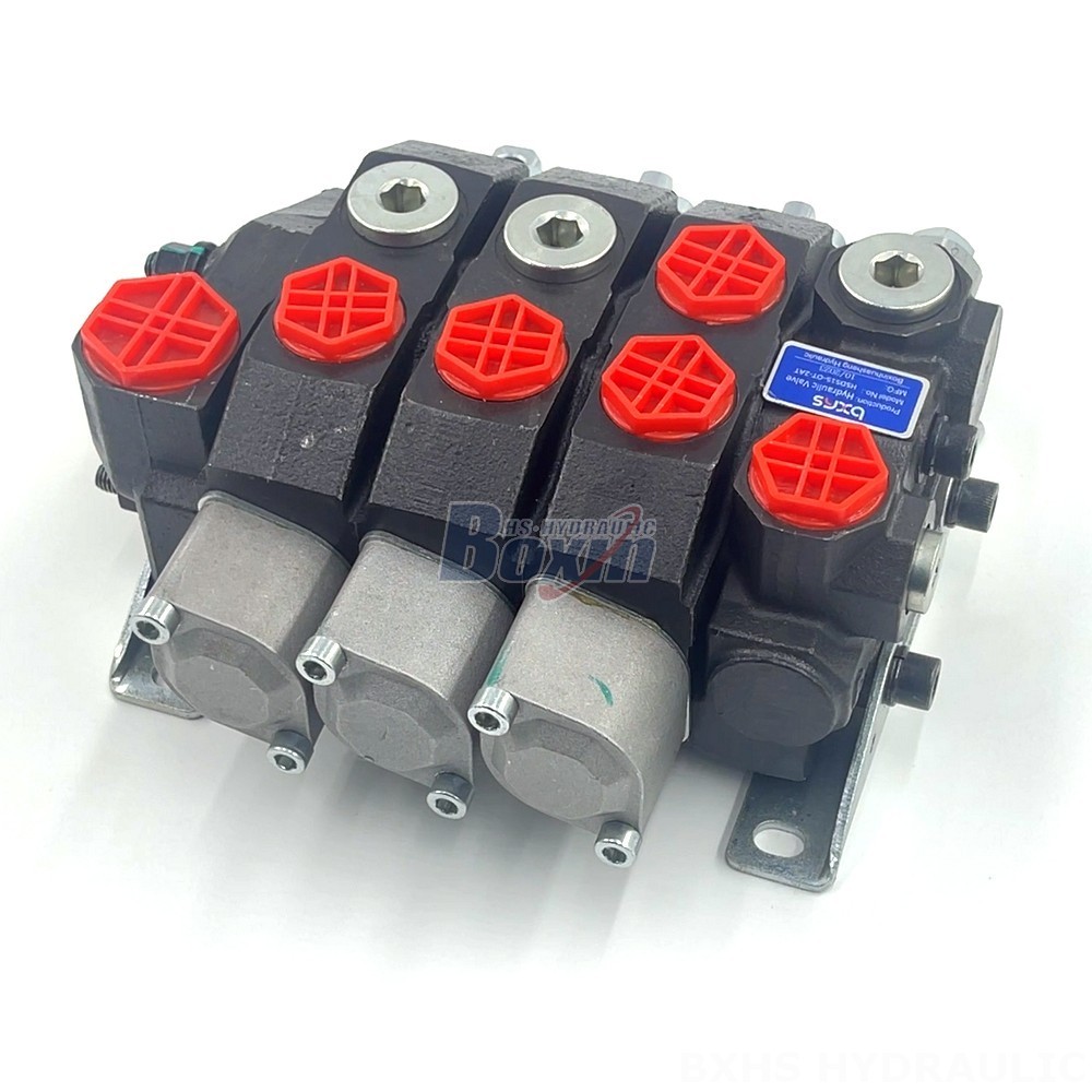 Manual 3 Spool Monoblock Valve | Hydraulic System Components & Solutions detail image