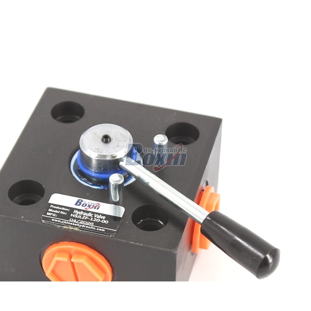 Hydraulic HSJLZF-120 Manual Control Valve 1 Spool for Mobile Equipment detail image