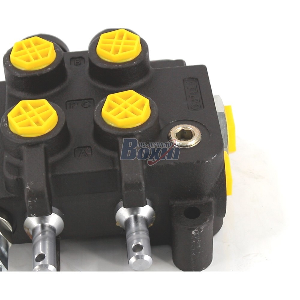 OEM and Custom HSSP-2OT-J 2 Spool Monoblock Directional Valve Services detail image
