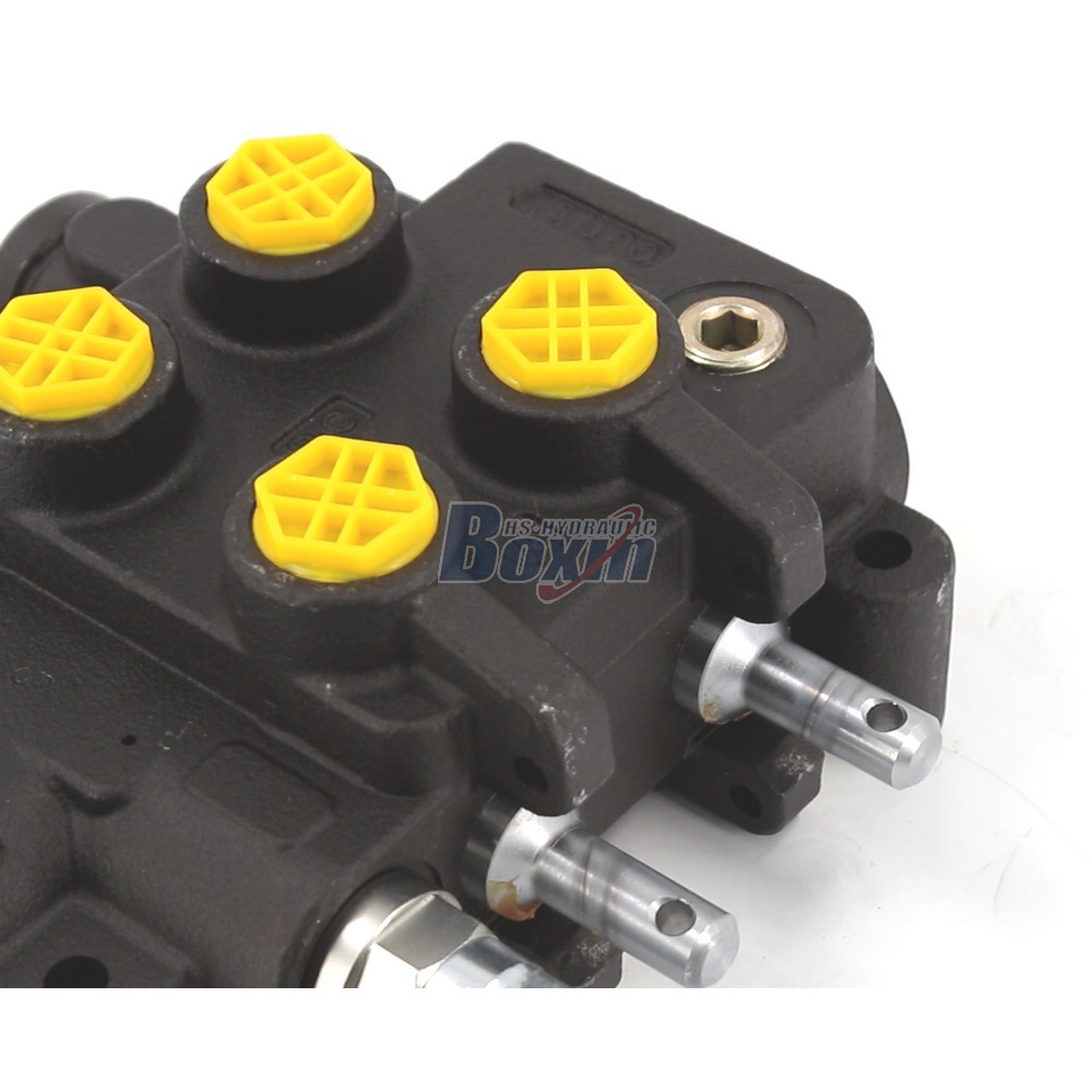 OEM and Custom HSSP-2OT-J 2 Spool Monoblock Directional Valve Services detail image