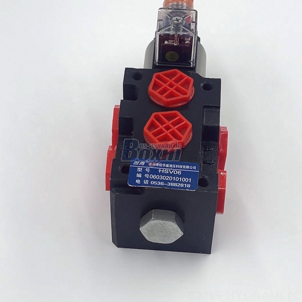 HSV06 Solenoid 1 Spool Flow Diverter Valve | Manufacturer & Global Supplier detail image