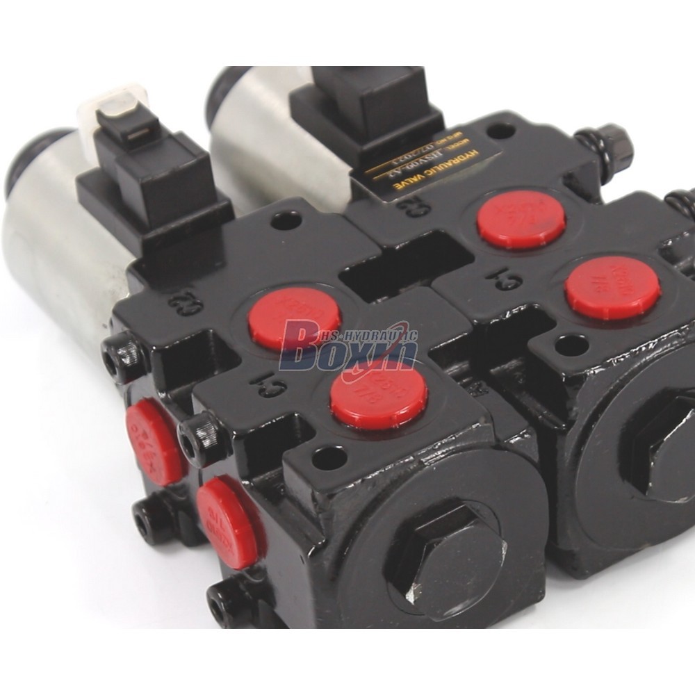 Strategic Business Partnership for HSV09 Solenoid 2 Spool Flow Diverter Valve Supply detail image