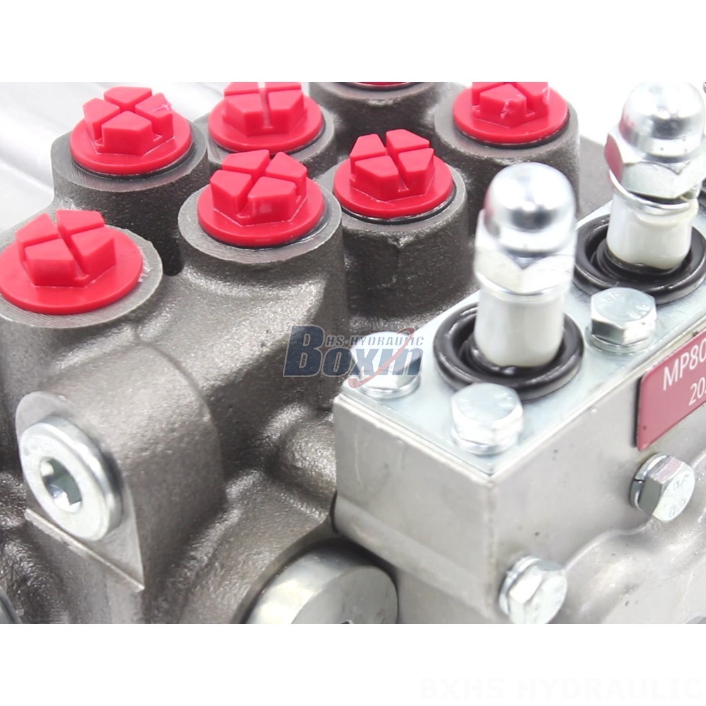 Wholesale MP80 Manual 3 Spool Hydraulic Distributors - Factory Supply detail image