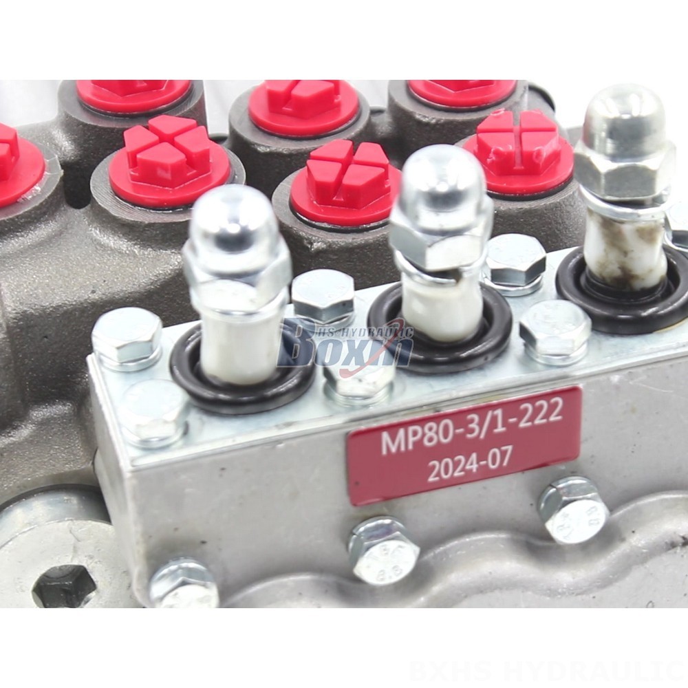 MP80 Manual 3 Spool Hydraulic Distributor: OEM & ODM Services Available detail image
