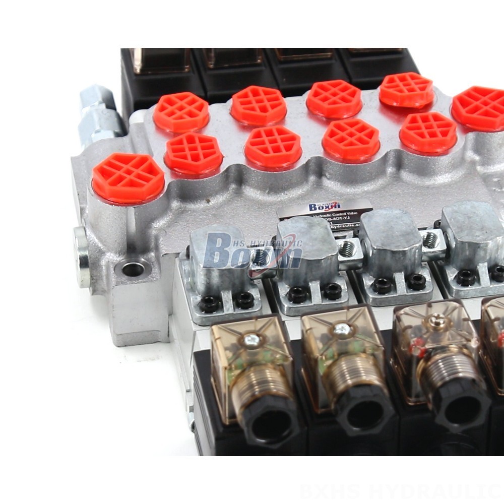4 Spool Monoblock Directional Valve (P40-DS) - Wholesale & OEM Available detail image
