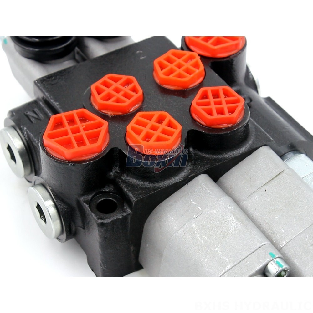 P40-G12-G38-2QTW 2-Spool Hydraulic Directional Valve | Factory Direct & Customizable detail image