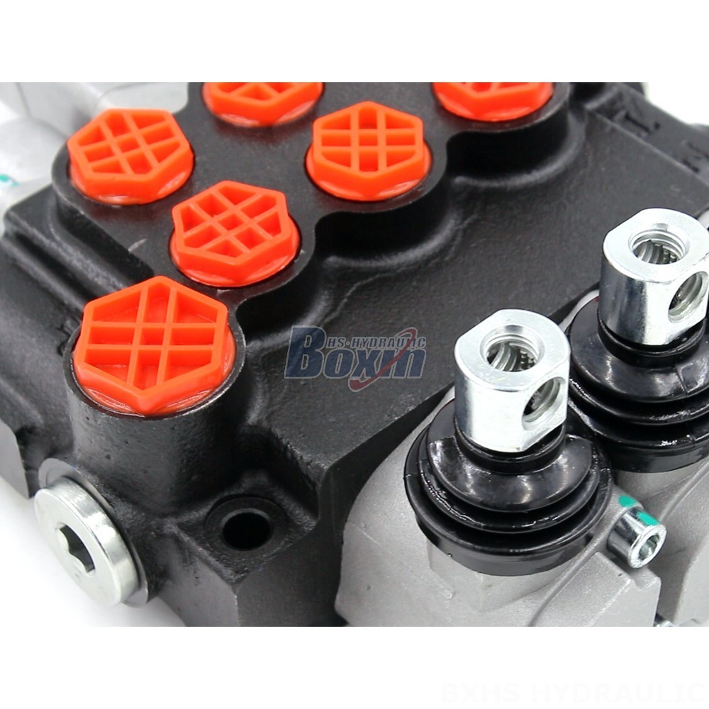 P40-G12-G38-OT-2QTW 3-Spool Hydraulic Directional Valve | Factory Direct & Customizable detail image