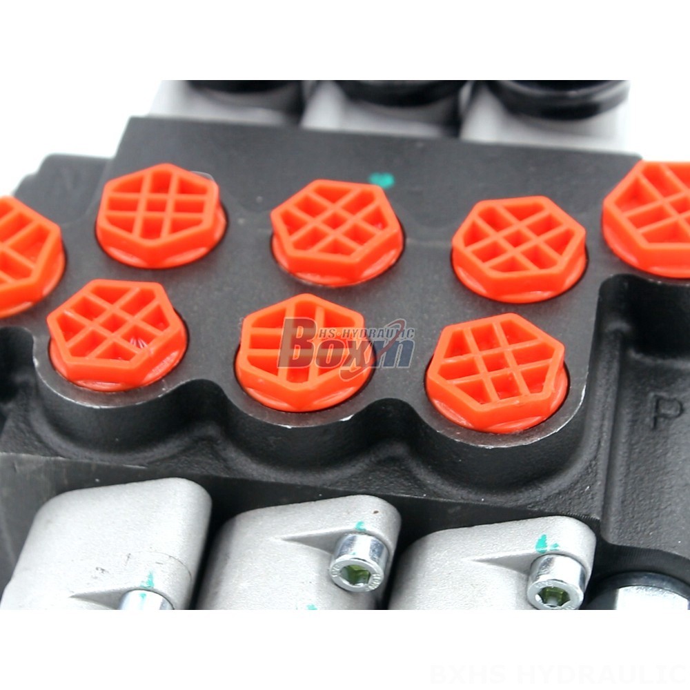 P40-G12-G38-OT-OT-OT 3-Spool Hydraulic Directional Valve | Factory Direct & Customizable detail image