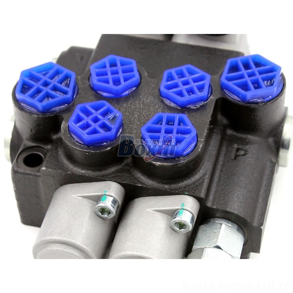 P40-G12-G38-OT Manual 2 Spool Monoblock Directional Valve | Global Supplier detail image
