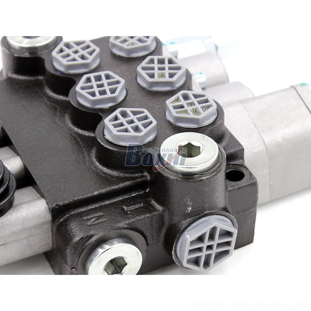 3 Spool Manual Directional Valve - P40-G12-G38 | Factory & Supplier detail image
