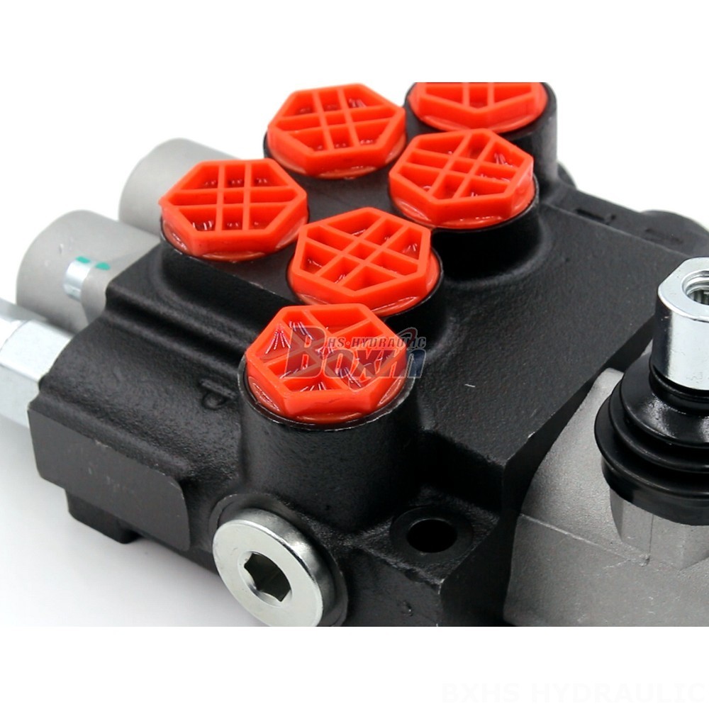 P40-G12 2-Spool Hydraulic Directional Valve | Factory Direct & Customizable detail image