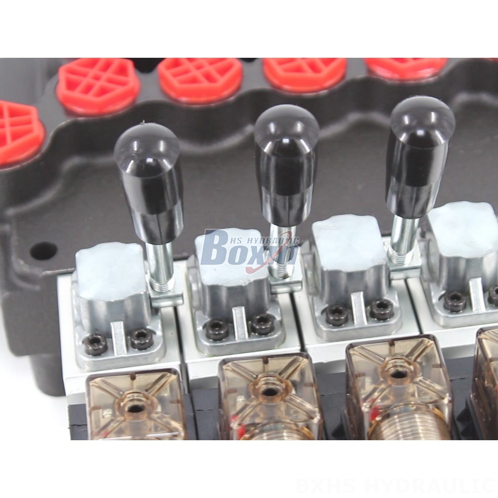 Direct from Factory: P40-S 4 Spool Solenoid Monoblock Valves detail image