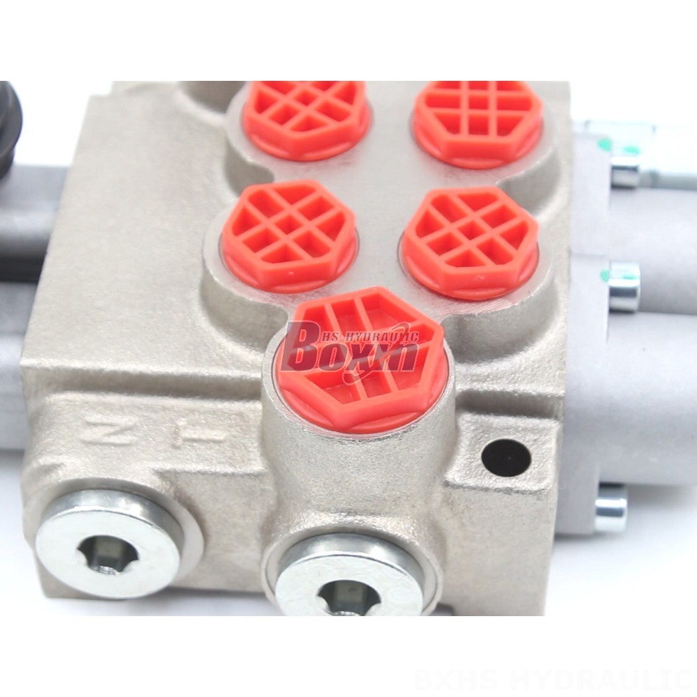 Manual 2 Spool Directional Valve P40-XNHJ | Industrial Hydraulic Solutions detail image