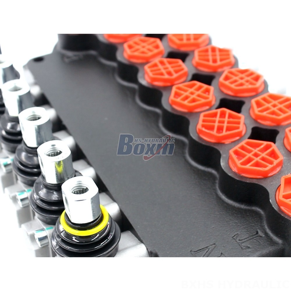 P80-G12-G34 6-Spool Hydraulic Directional Valve | Factory Direct & Customizable detail image