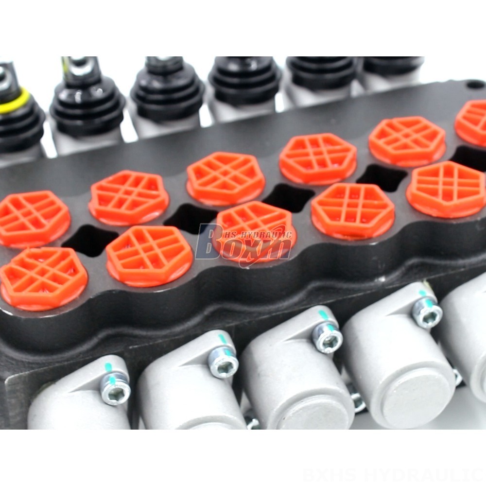 P80-G12-G34 6-Spool Hydraulic Directional Valve | Factory Direct & Customizable detail image