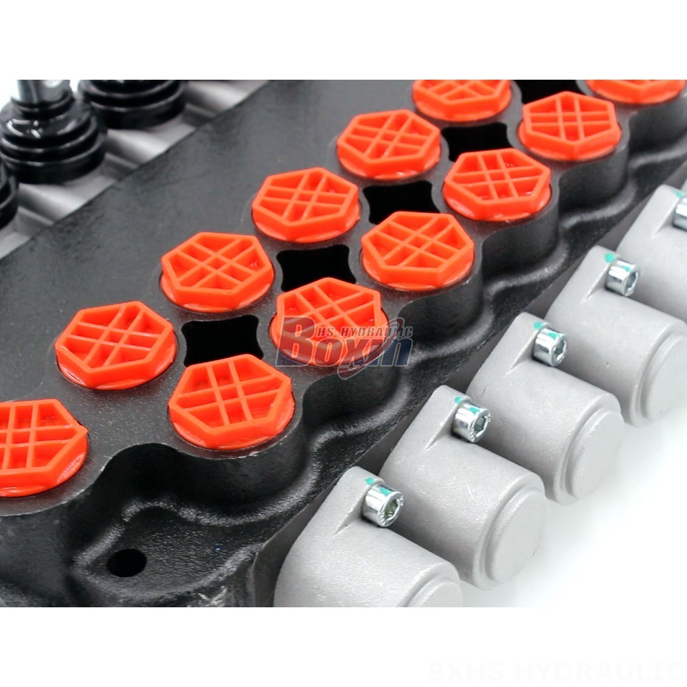 P80-G34-OT Manual 6 Spool Monoblock Directional Valve | Manufacturer & Global Supplier detail image