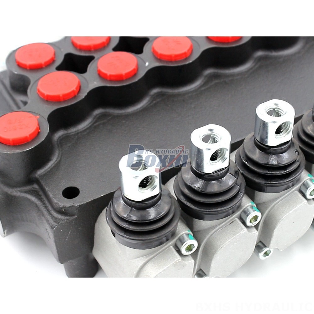 Industrial Hydraulic Valves: P80-U116-U78-OT 5 Spool Monoblock Directional Valve detail image