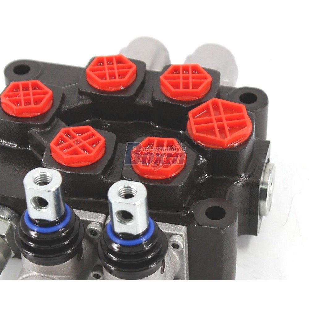 Q75 Manual 2 Spool Monoblock Valve for Mobile Hydraulics detail image