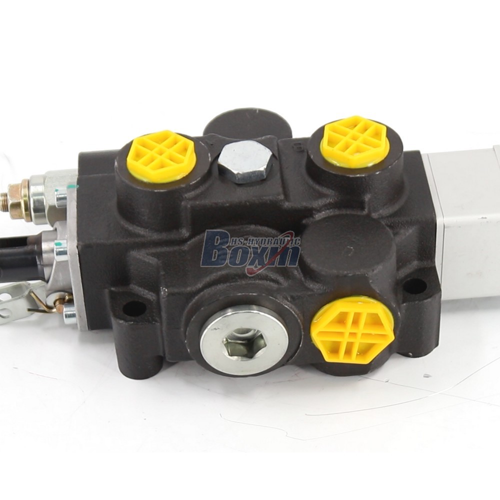 Durable RD5100NPT-QTW Manual Single Spool Hydraulic Valve for Heavy Equipment detail image