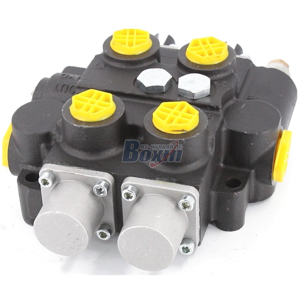 Precision Engineered RD5200NPT-2OT Manual 2 Spool Valve for Hydraulic Systems detail image