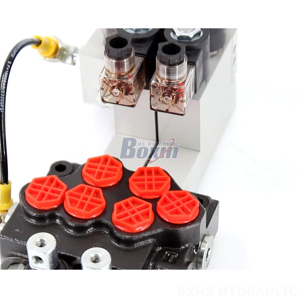 Hydraulic Product Manufacturer Offers SD5 Electro-hydraulic 2 Spool Monoblock Valves detail image