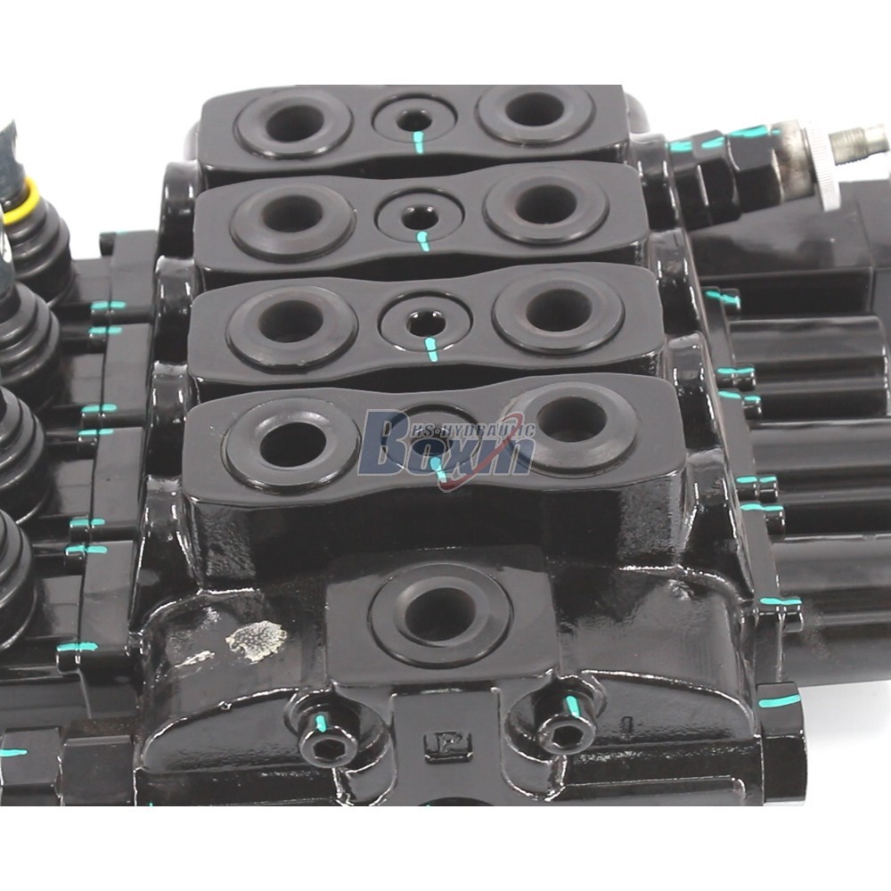 Factory Wholesale SD8-OTAMW Manual 4 Spool Sectional Directional Valve detail image