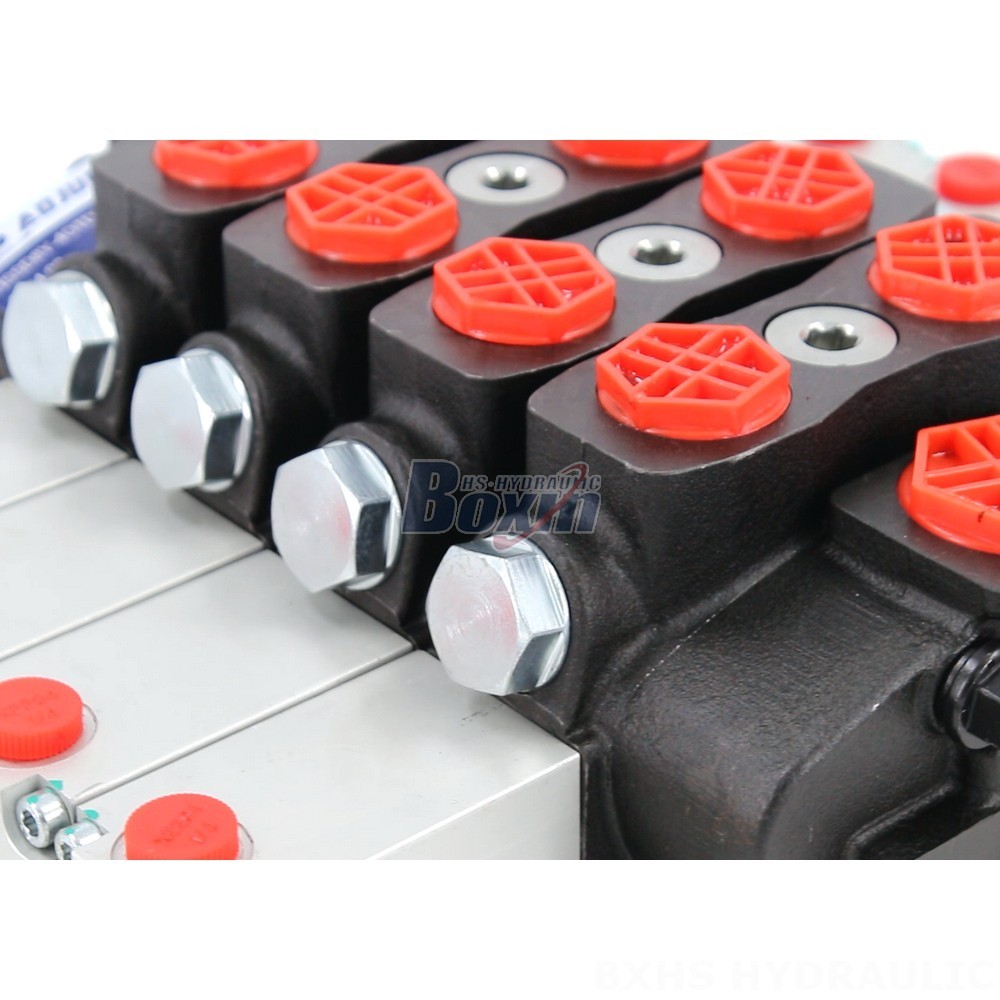 SD8 Hydraulic 4 Spool Directional Valve: OEM & ODM Services Available, Custom Manufacturing detail image