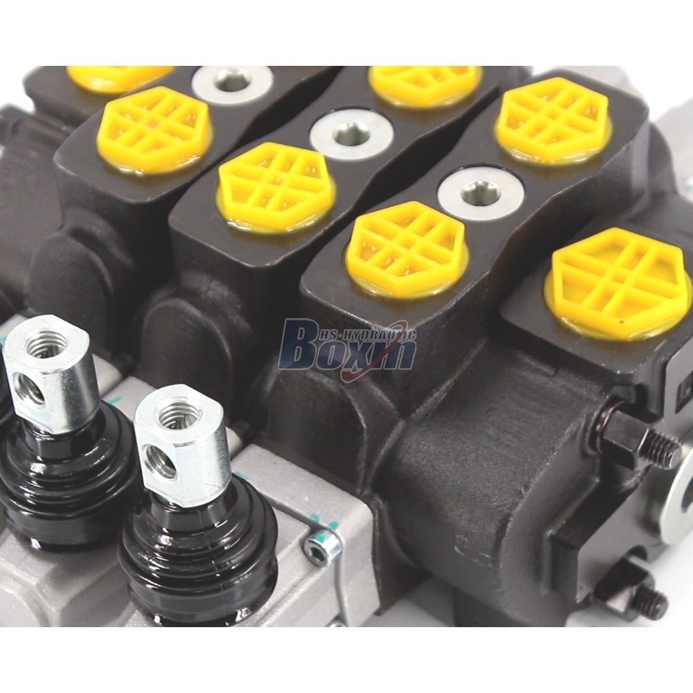 Industrial Grade SD8 Manual 3 Spool Directional Control Valve detail image