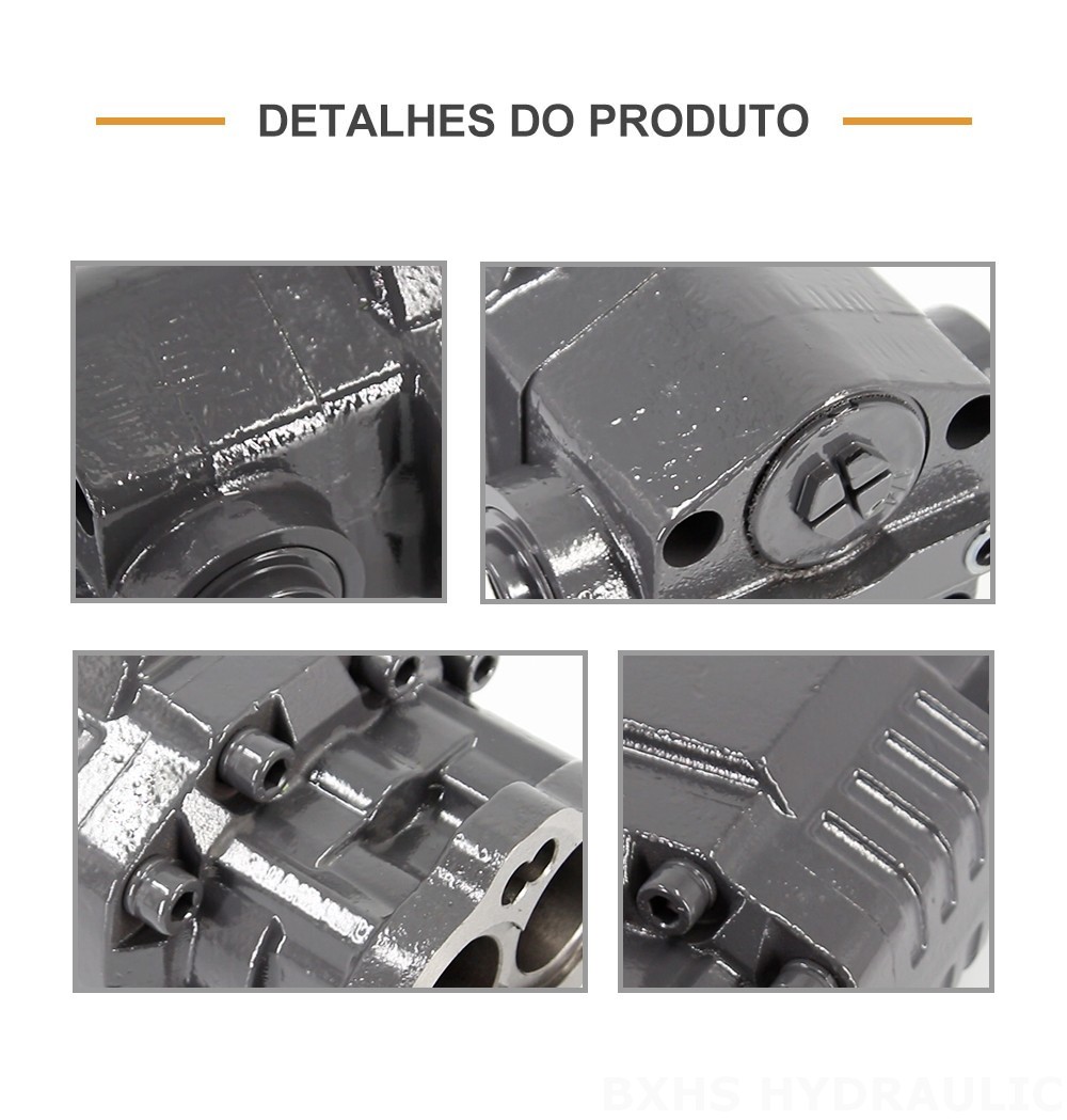 BF82A 80 cc/rev 20 MPa (2900 psi) Bomba de engrenagem hidráulica