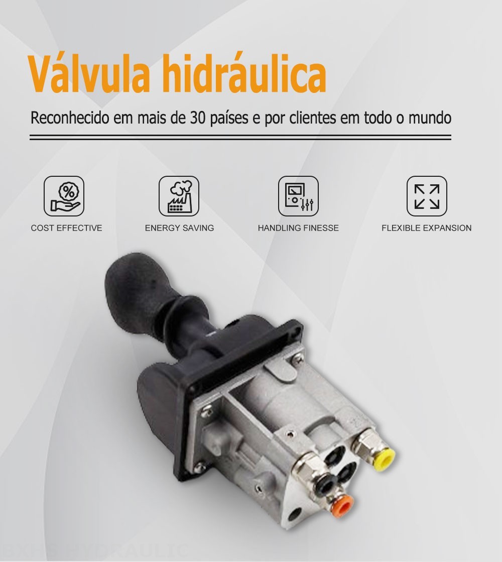 BKQF34-A Manual 1 carretel Válvula de Controle Pneumática