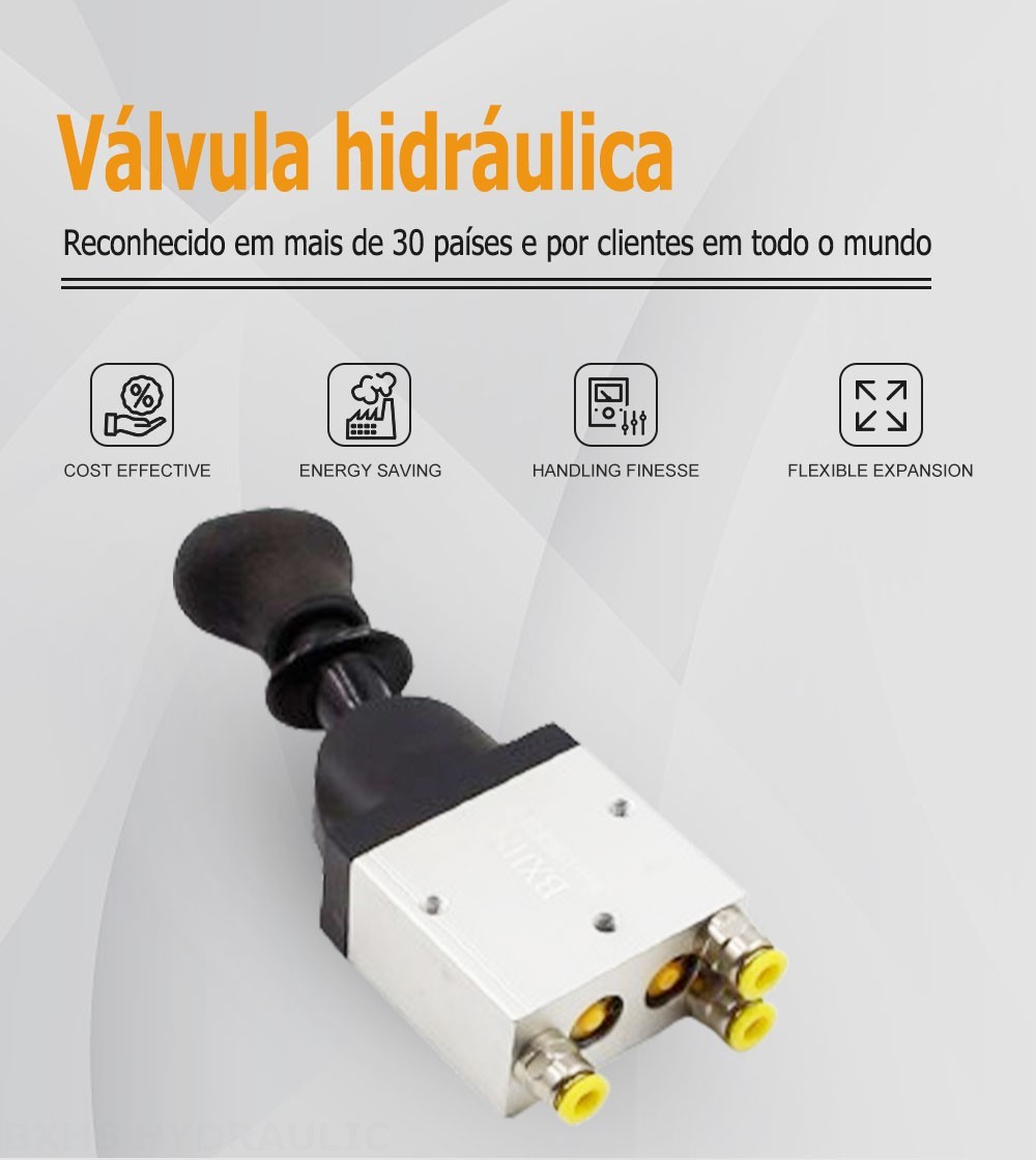 BKQF34-D Pneumático 1 carretel Válvula de Controle Pneumática