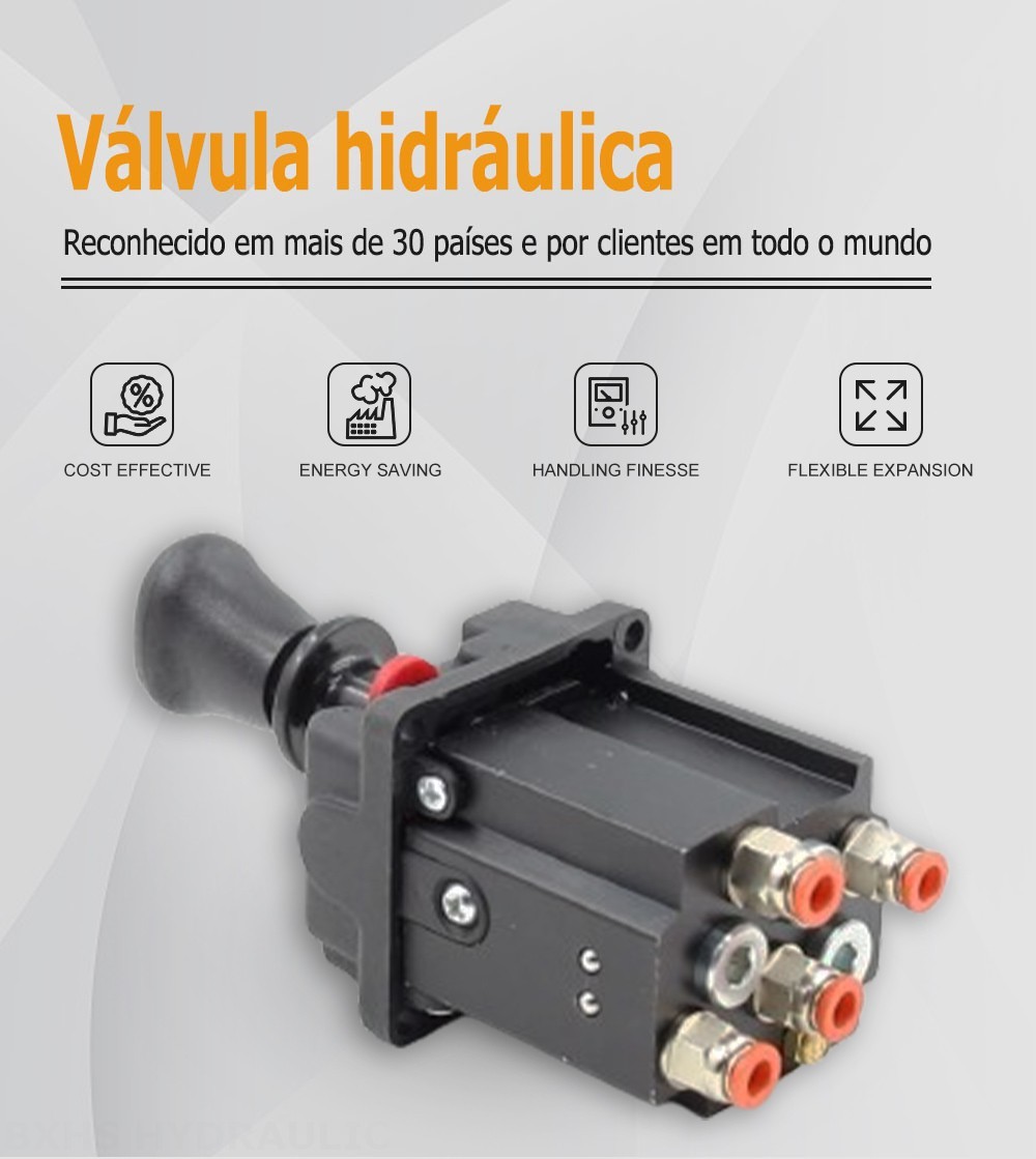 BKQF34-K Pneumático 1 carretel Válvula de Controle Pneumática