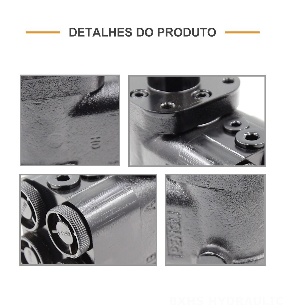 BZZ1-E80+FKA 80 ml/r 6 L/min Unidade de Direção