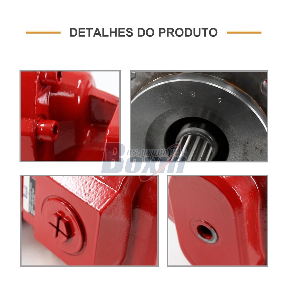 CBHS3100 100 cc/rev Hydraulic Gear Pump Unit Specification