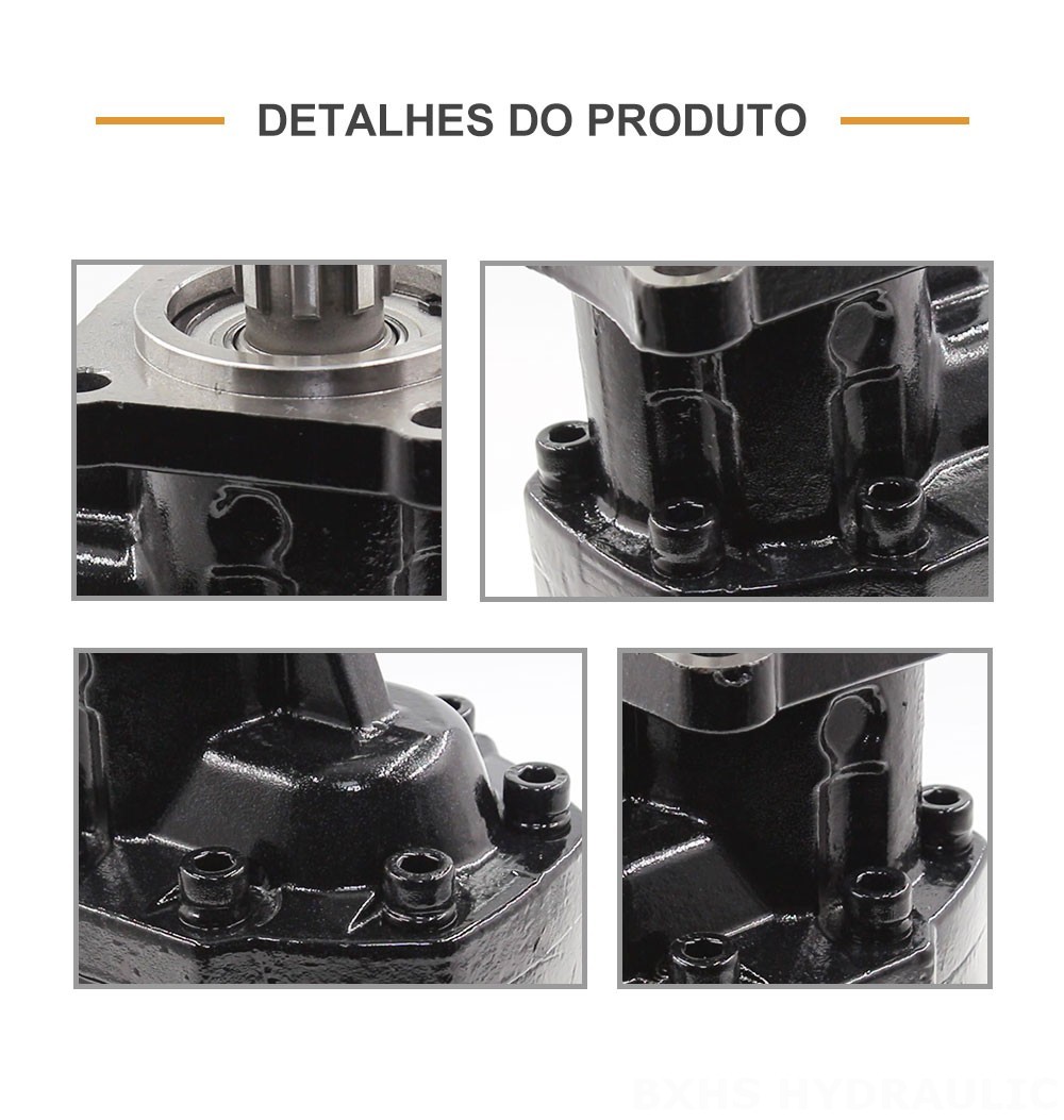 CBHST1-ISO-100 100 cc/rev Bomba de engrenagem hidráulica