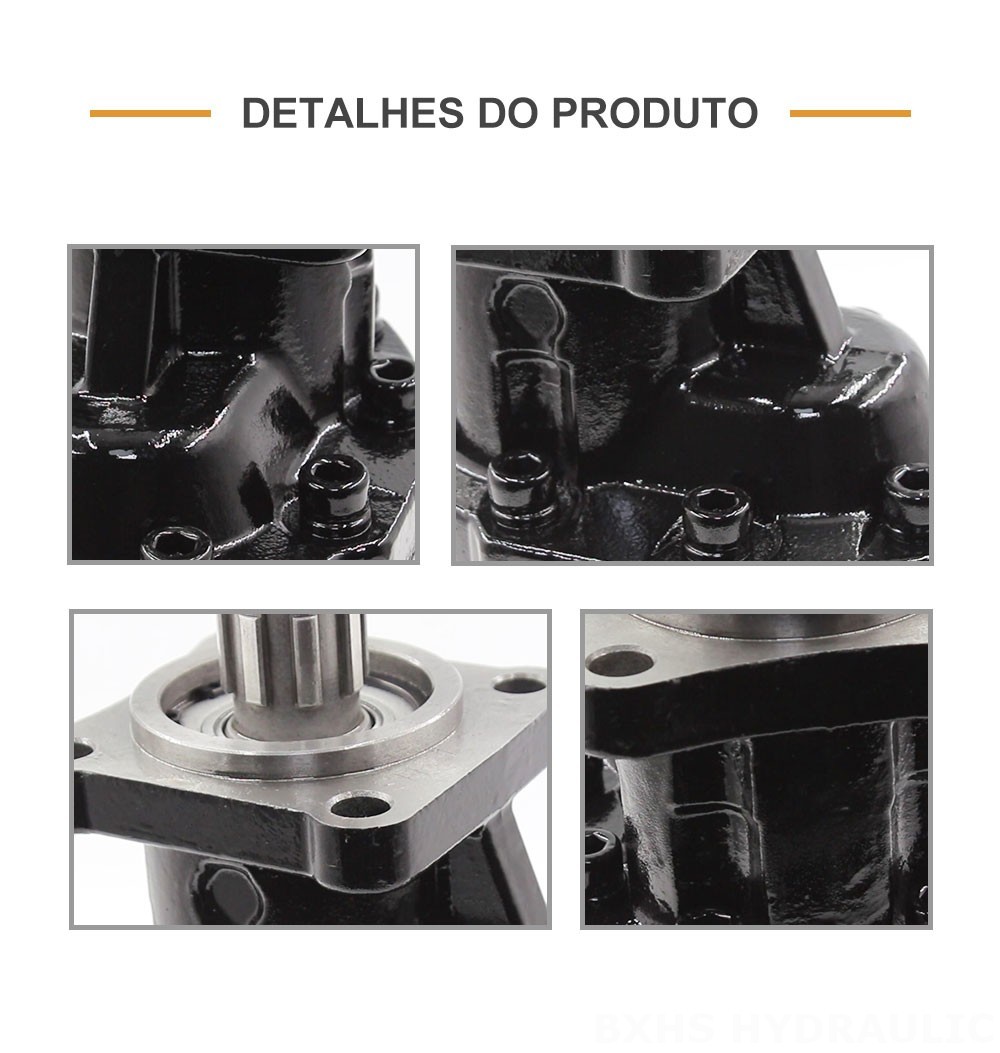 CBHST1-ISO-110 Deslocamento Bomba de engrenagem hidráulica