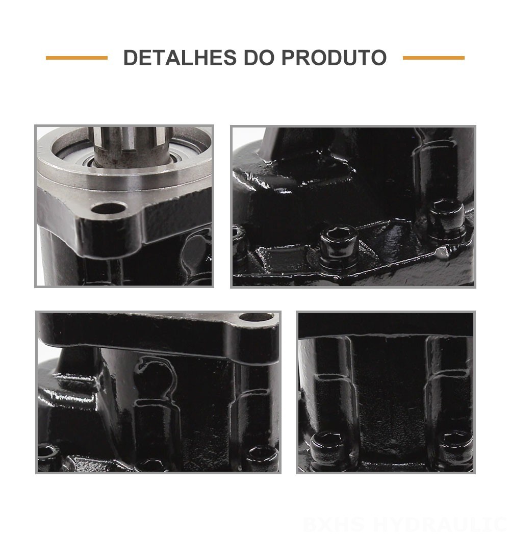 CBHST1-ISO-120 Deslocamento Bomba de engrenagem hidráulica