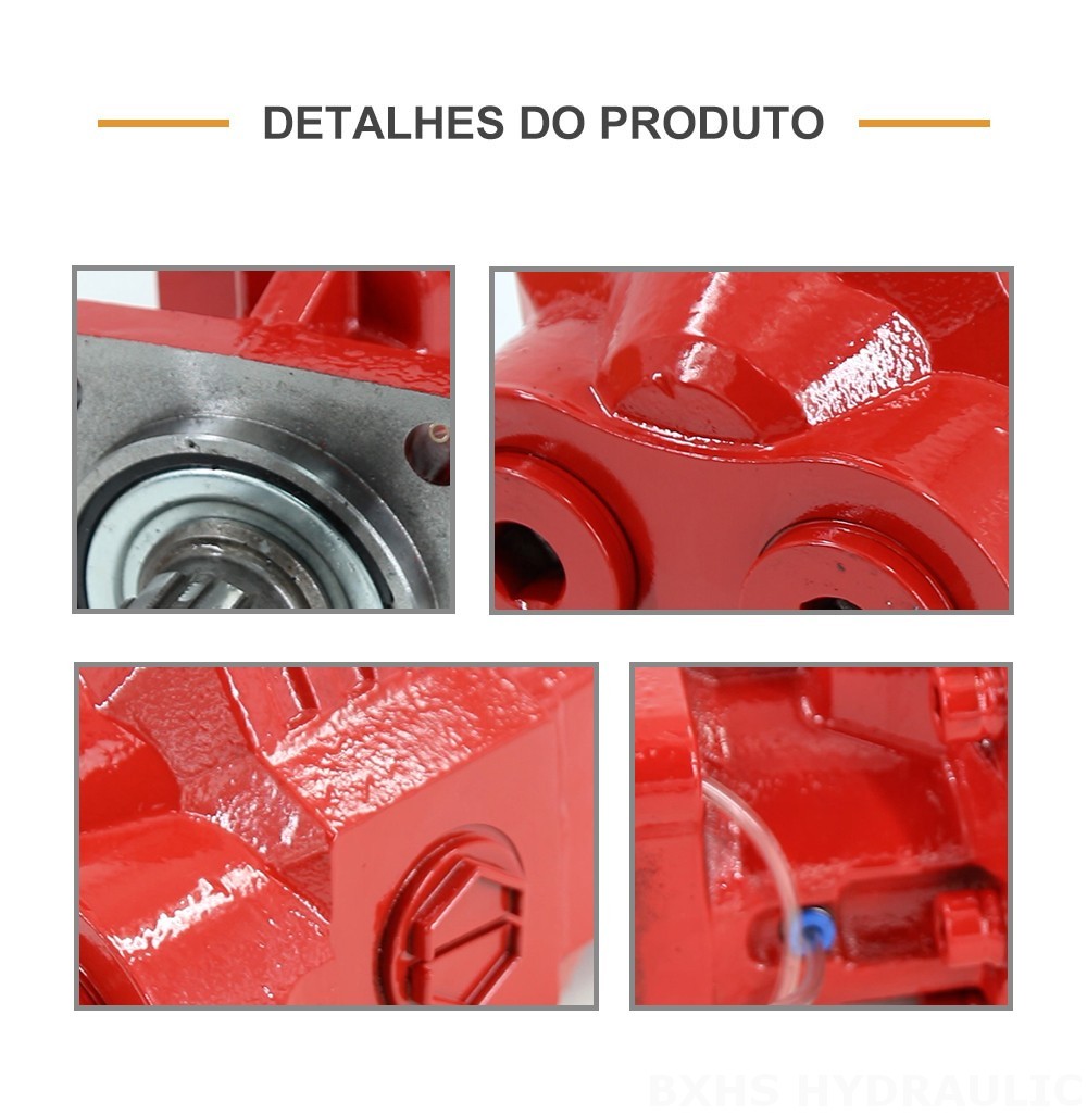 CBHST1-ISO-63-X 63 cc/rev Bomba de engrenagem hidráulica