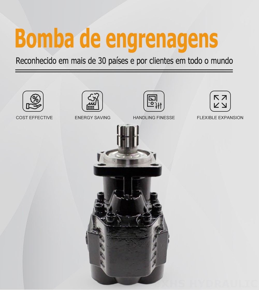 CBHST1-ISO-90 Deslocamento Bomba de engrenagem hidráulica