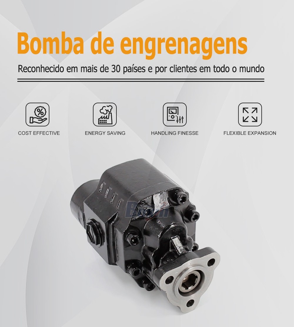 CBHW-UNI-80 80 cc/rev Hydraulic Gear Pump for Industrial Machinery