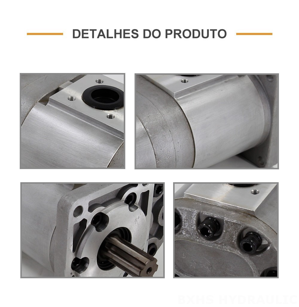 CBN-F540 40 cc/rev Bomba de engrenagem hidráulica
