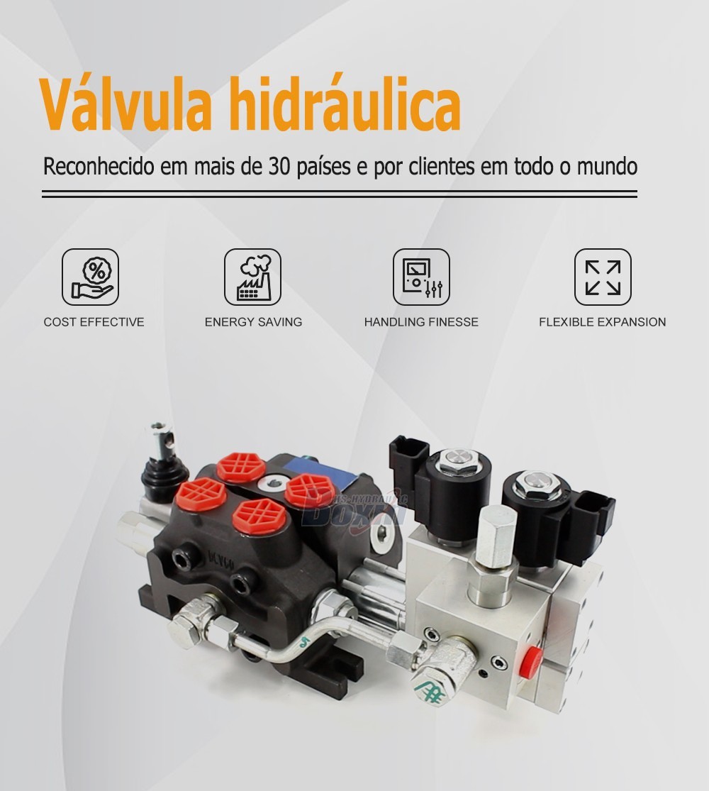 1 Spool DCV60 Electro-hydraulic Sectional Valve for Mobile Hydraulics